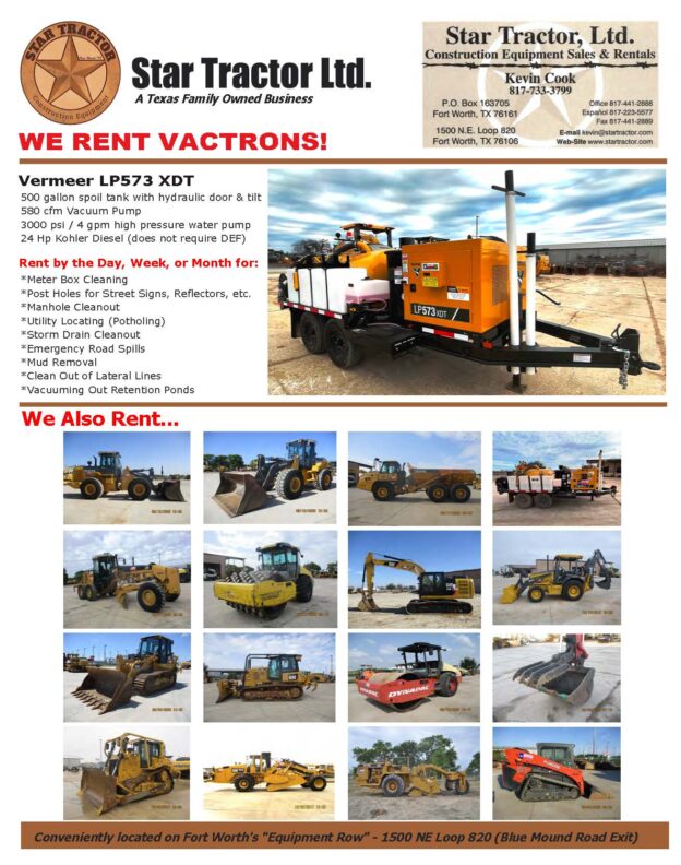 Rent Heavy Equipment from Star Tractor